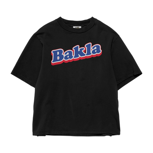 BAKLA – GRAPHIC T-SHIRT- Black
