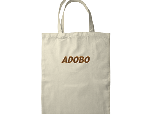 Adobo Tote Bag | Filipino Food-Inspired Off-White Tote