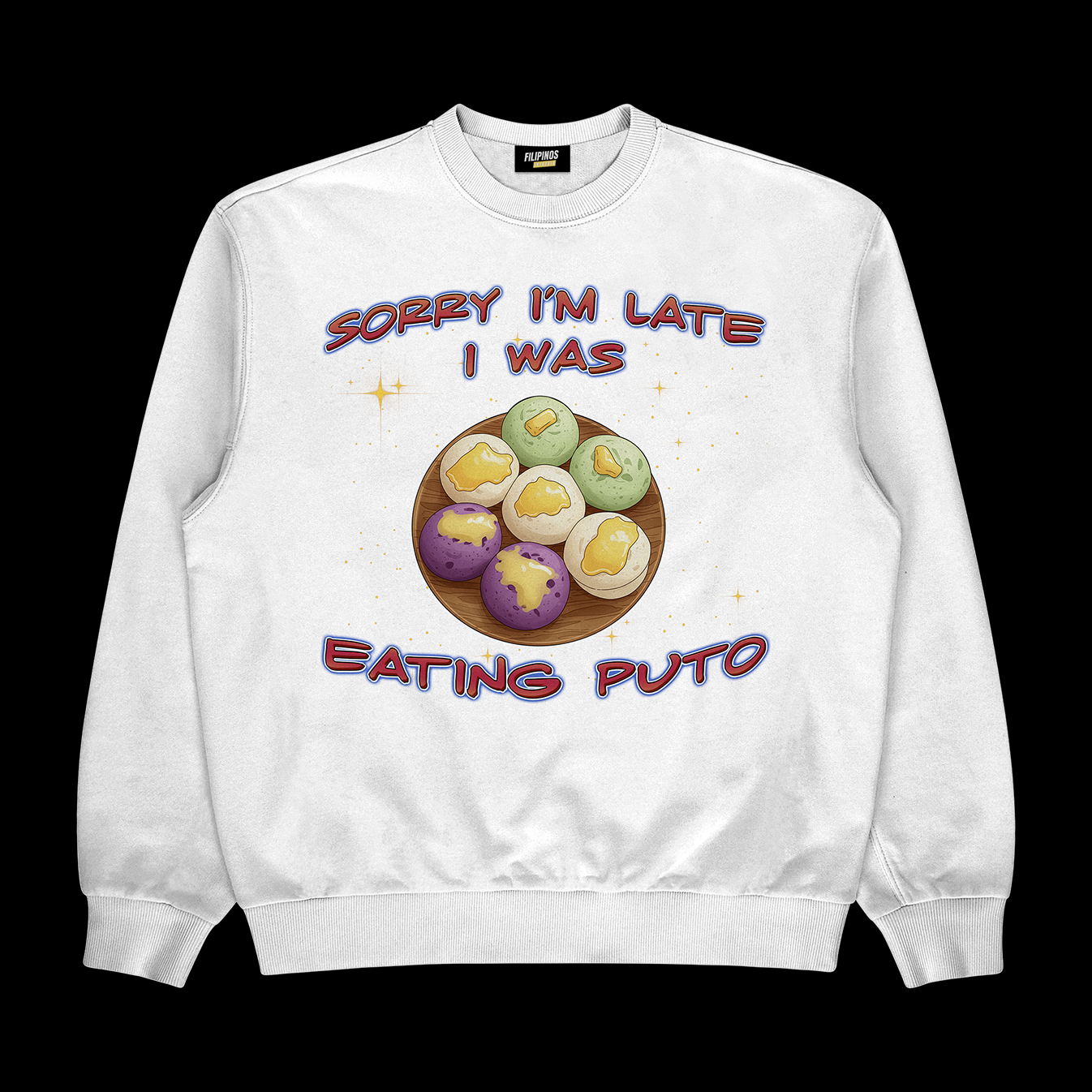 EATING PUTO - PULLOVER CREWNECK SWEATSHIRT