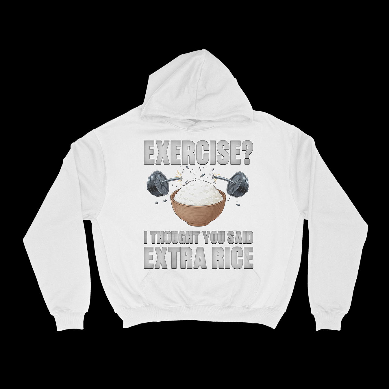 EXTRA RICE - PULLOVER HOODIE
