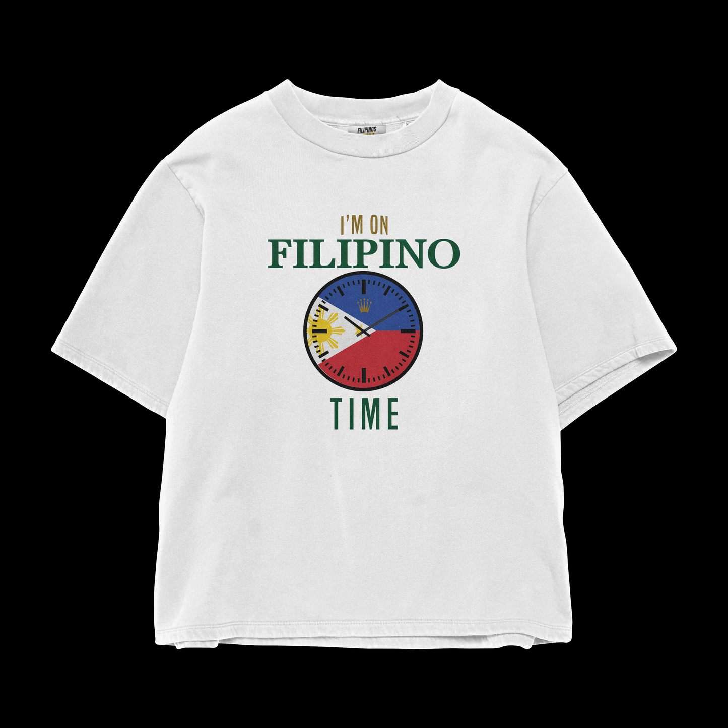 I’M ON FILIPINO TIME T-SHIRT