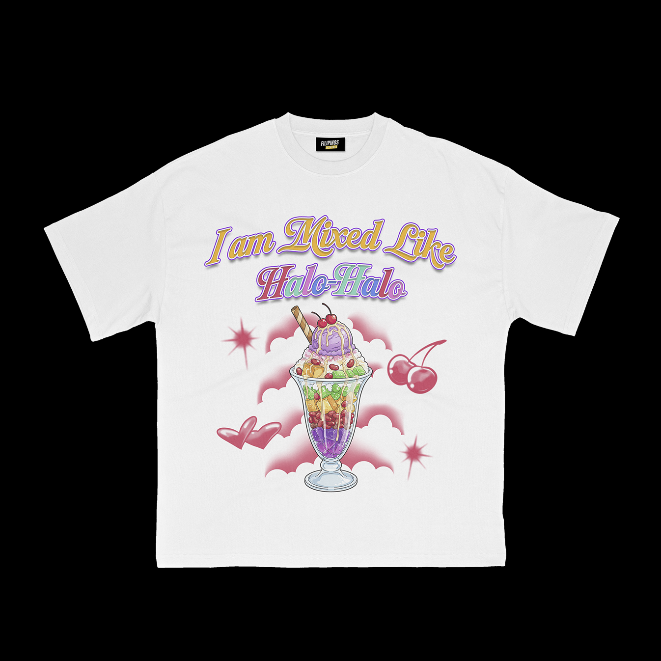 I AM MIXED LIKE HALO-HALO T-SHIRT