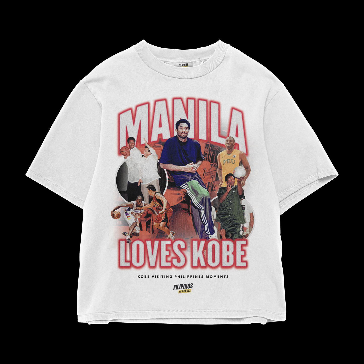 KOBE LOVES MANILA – GRAPHIC T-SHIRT