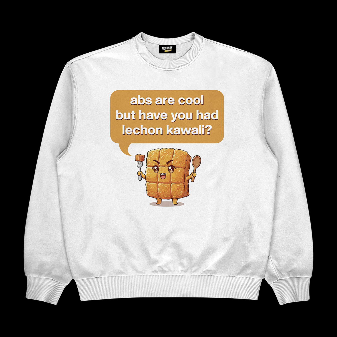 LECHON KAWALI - PULLOVER CREWNECK SWEATSHIRT