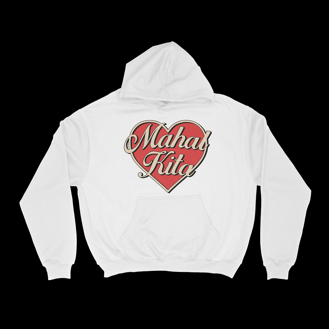 MAHAL KITA LOVE HEART - PULLOVER HOODIE