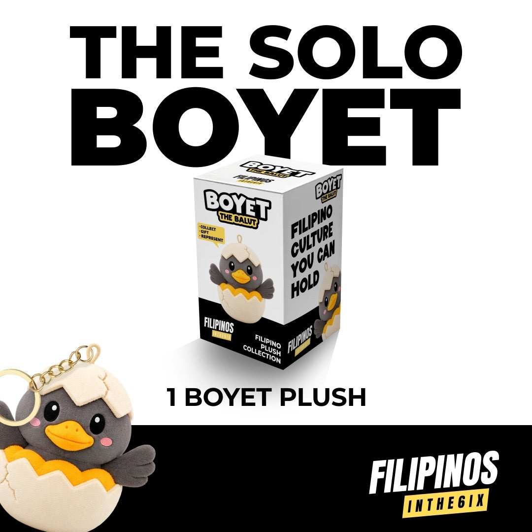 Boyet the Balut Plushy | Filipino Food Plush Toy | Pre-Order