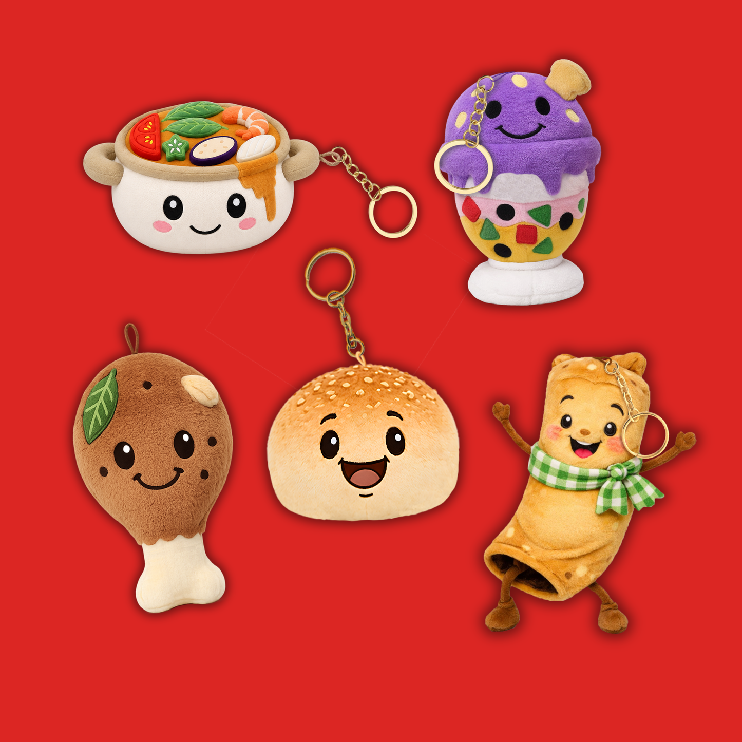 Pandy the Pandesal Plushy | Filipino Food Plush Toy