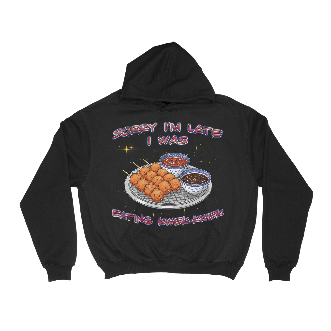 EATING KWEK-KWEK - PULLOVER HOODIE