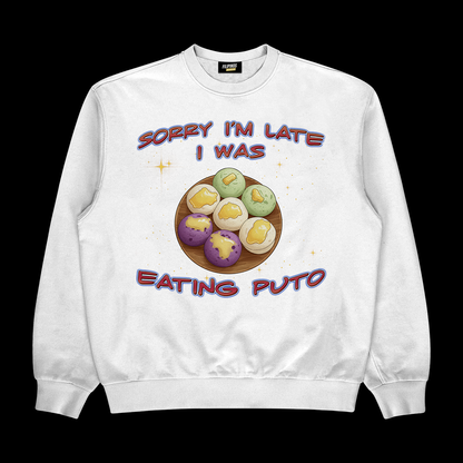 EATING PUTO - PULLOVER CREWNECK SWEATSHIRT