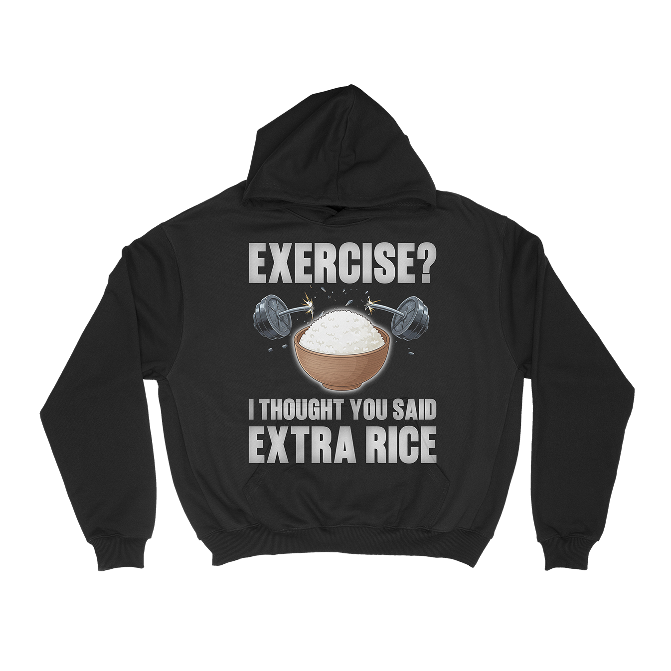 EXTRA RICE - PULLOVER HOODIE