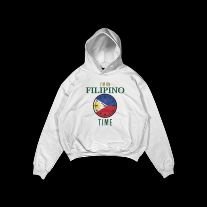 I’M ON FILIPINO TIME PULLOVER HOODIE