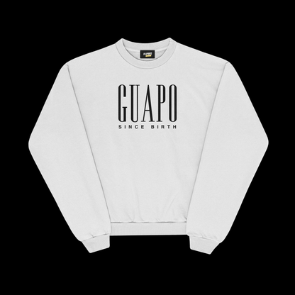 GUAPO SINCE BIRTH PULLOVER CREWNECK