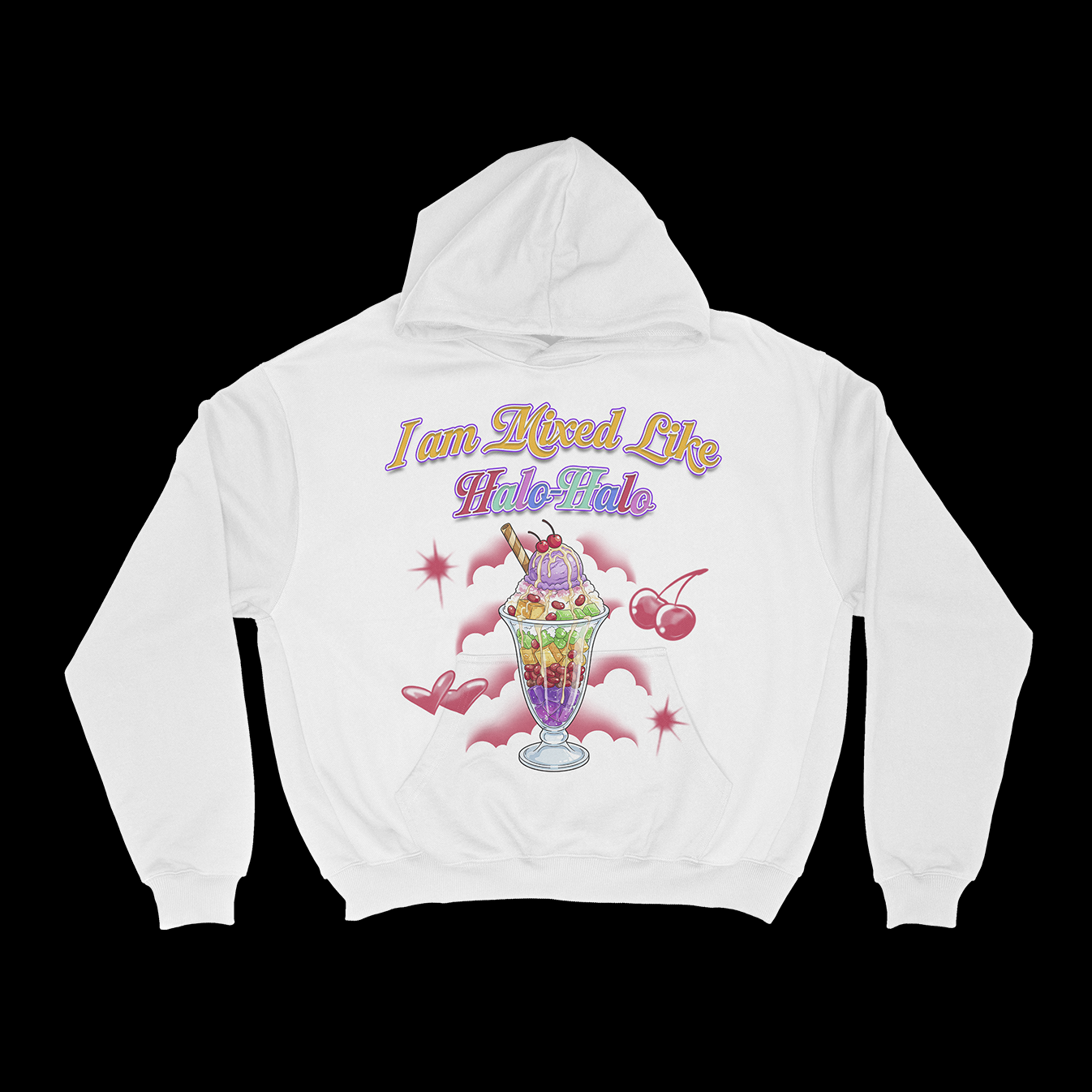 I Am Mixed Like Halo-Halo - PULLOVER HOODIE