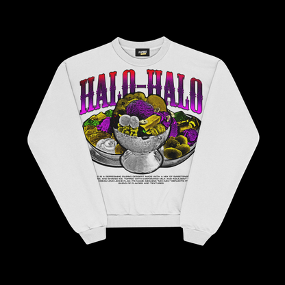 HALO-HALO – PULLOVER CREWNECK SWEATSHIRT