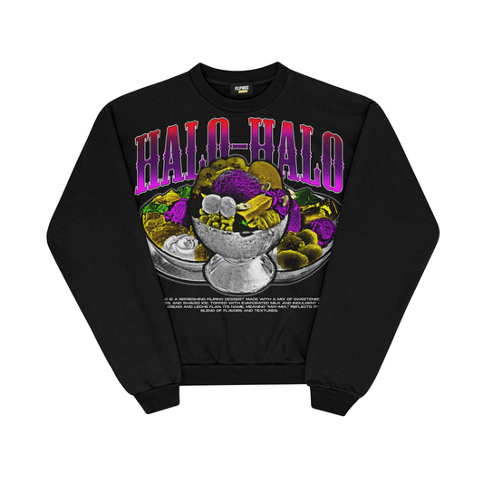 HALO-HALO – PULLOVER CREWNECK SWEATSHIRT