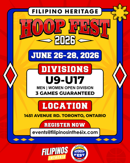 FILIPINO HERITAGE HOOP FEST 2026 - TEAM REGISTRATION