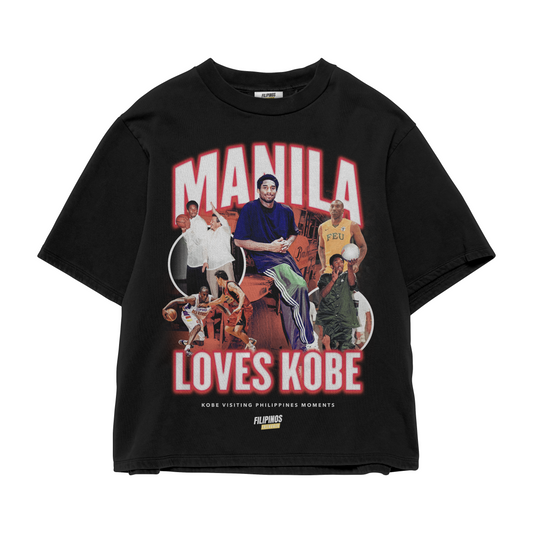 KOBE LOVES MANILA – GRAPHIC T-SHIRT