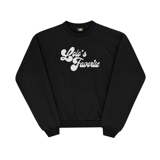 LOLO’S FAVORITE PULLOVER CREWNECK
