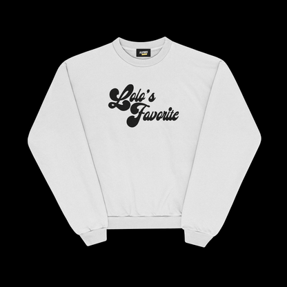 LOLO’S FAVORITE PULLOVER CREWNECK