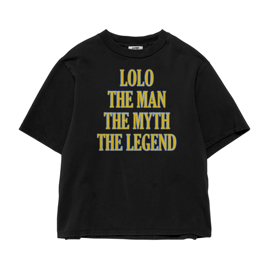 LOLO THE MAN THE MYTH THE LEGEND T-SHIRT