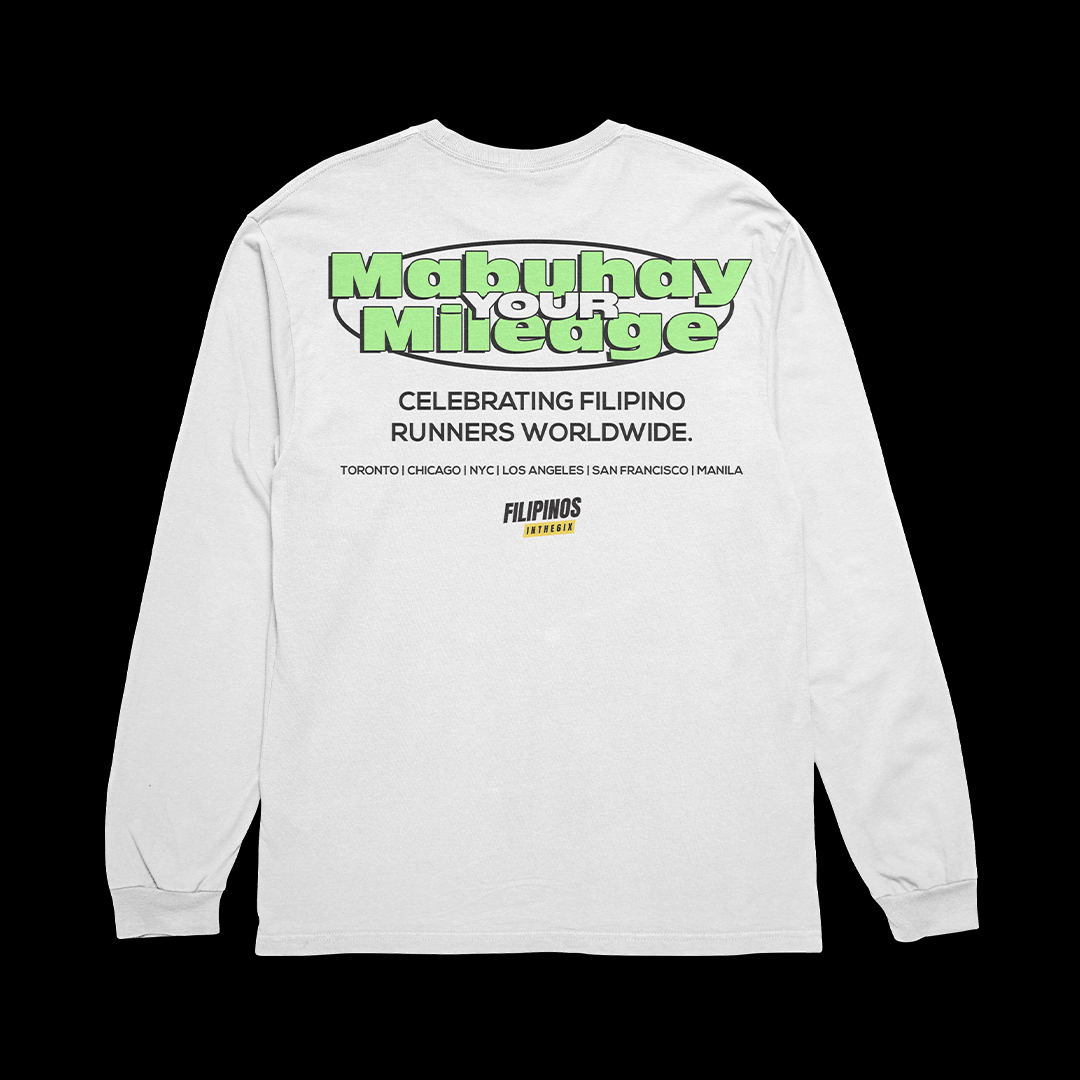 FILIPINOS IN THE 6IX RUNNING CLUB – LONG‑SLEEVE SHIRT