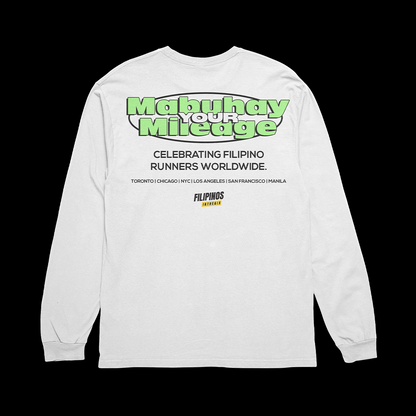 FILIPINOS IN THE 6IX RUNNING CLUB – LONG‑SLEEVE SHIRT