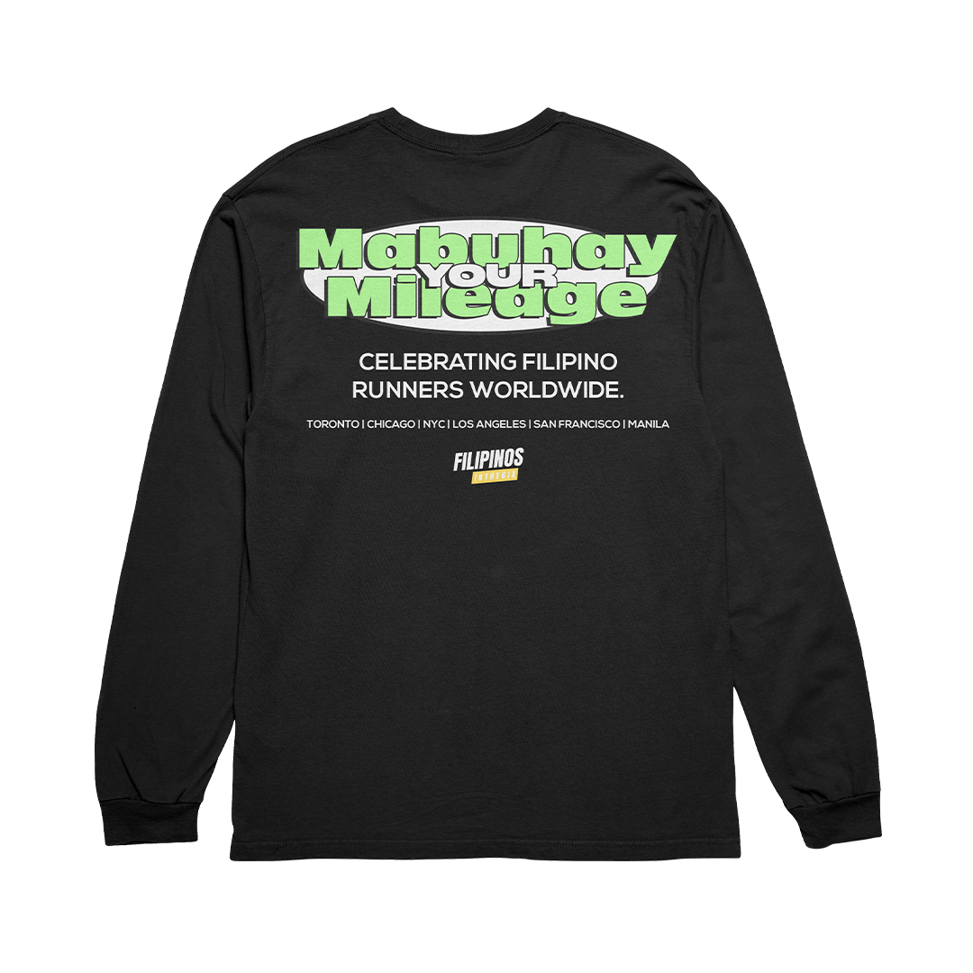 FILIPINOS IN THE 6IX RUNNING CLUB – LONG‑SLEEVE SHIRT