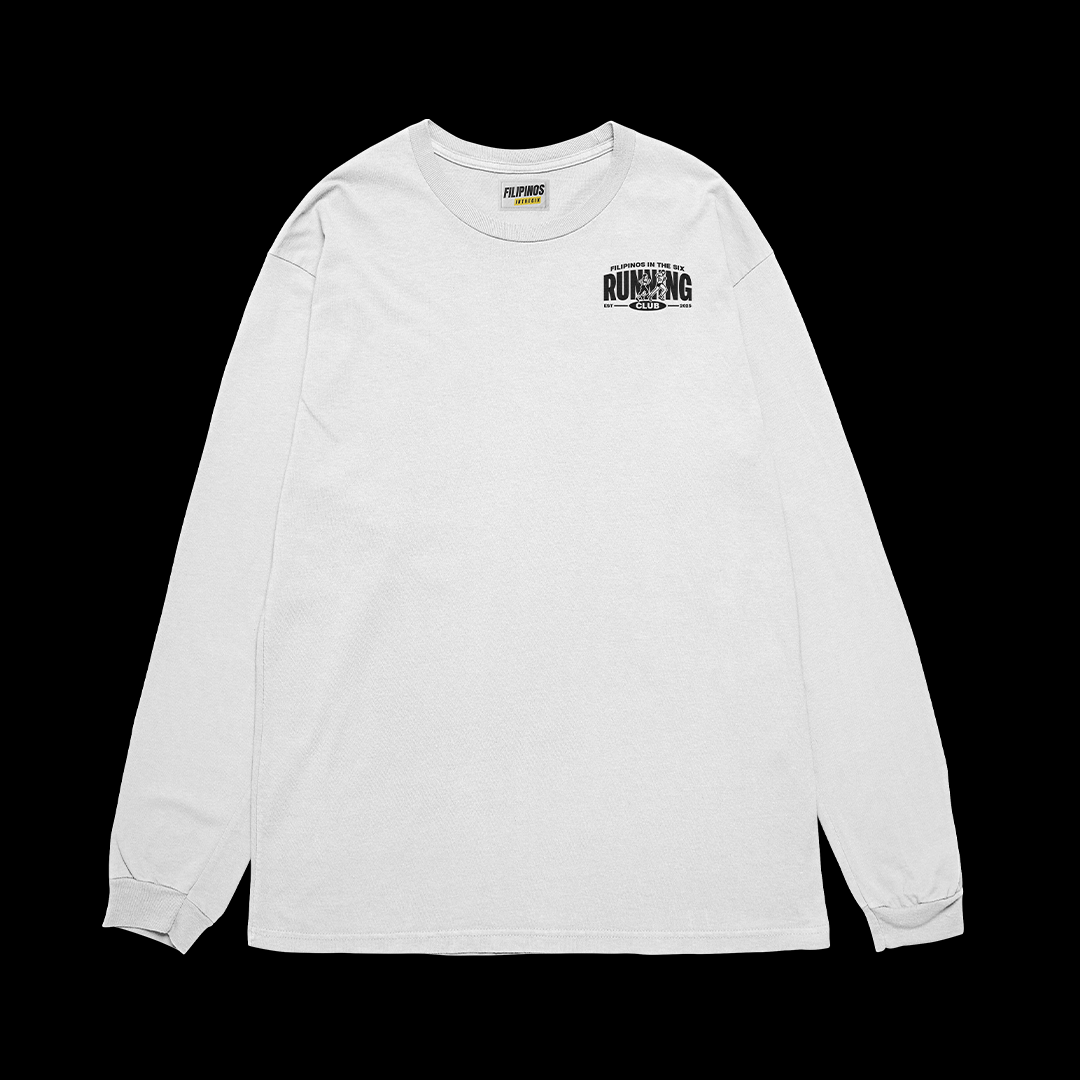 FILIPINOS IN THE 6IX RUNNING CLUB – LONG‑SLEEVE SHIRT