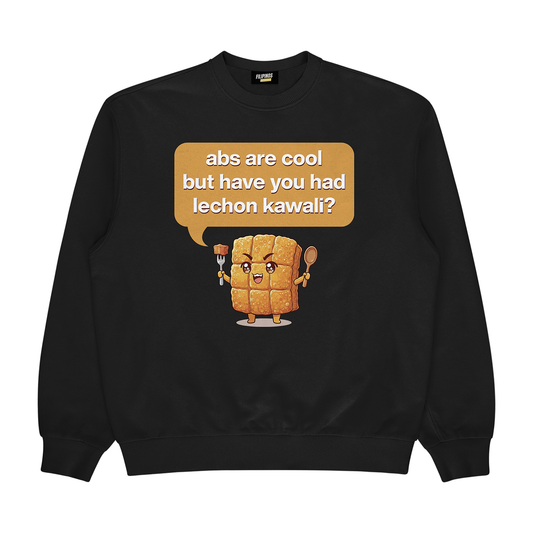 LECHON KAWALI - PULLOVER CREWNECK SWEATSHIRT
