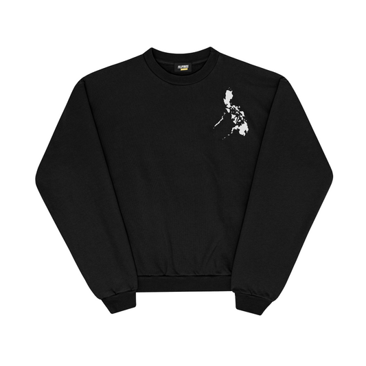 PHILIPPINE MAP PULLOVER CREWNECK