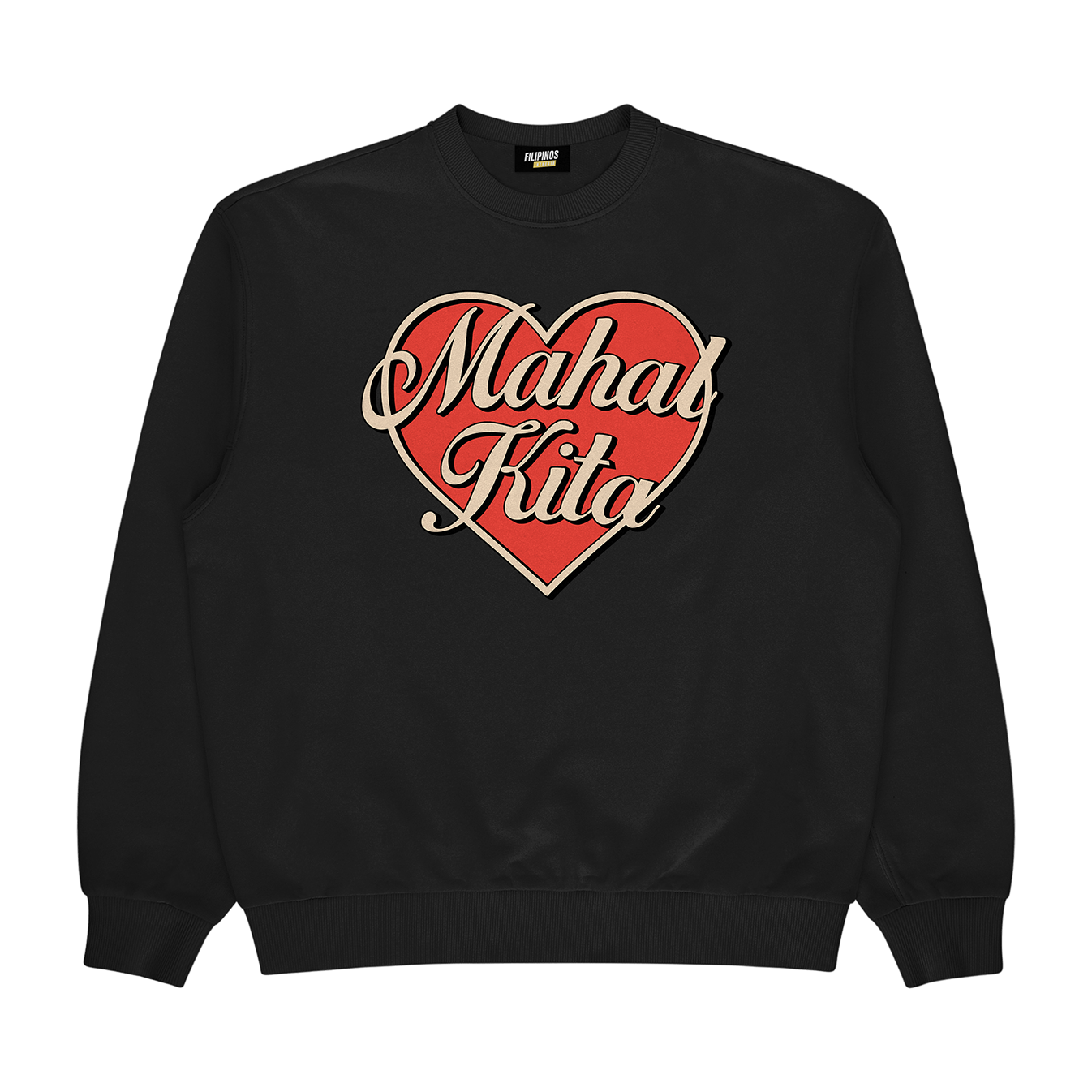 MAHAL KITA LOVE HEART - PULLOVER CREWNECK SWEATSHIRT