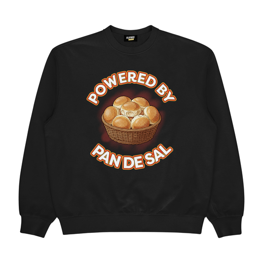 POWERED BY PAN DE SAL - PULLOVER CREWNECK SWEATSHIRT