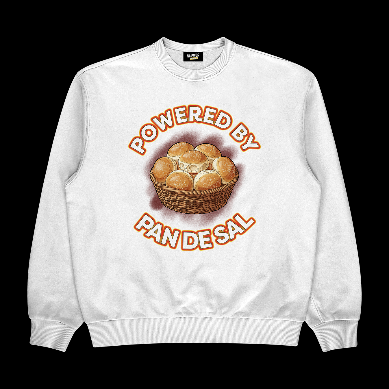 POWERED BY PAN DE SAL - PULLOVER CREWNECK SWEATSHIRT
