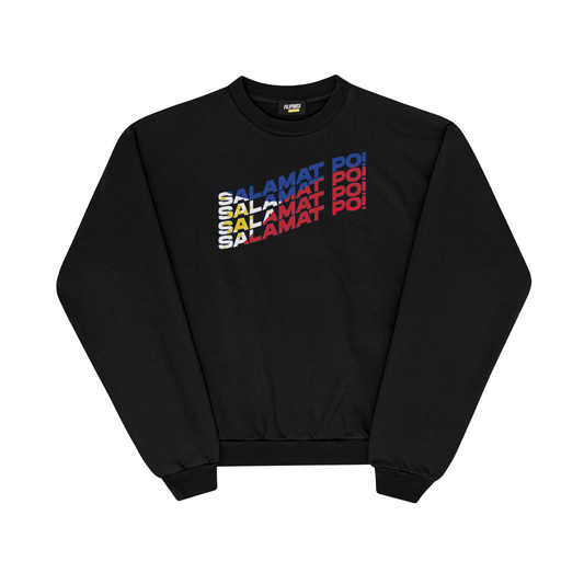 SALAMAT PO PULLOVER CREWNECK