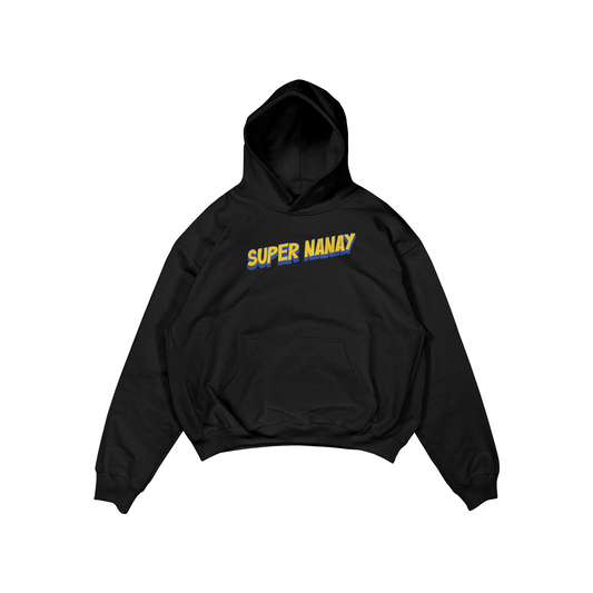 SUPER NANAY PULLOVER HOODIE