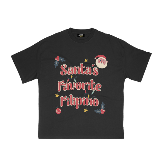 SANTA'S FAVORITE FILIPINO CHRISTMAS T-SHIRT