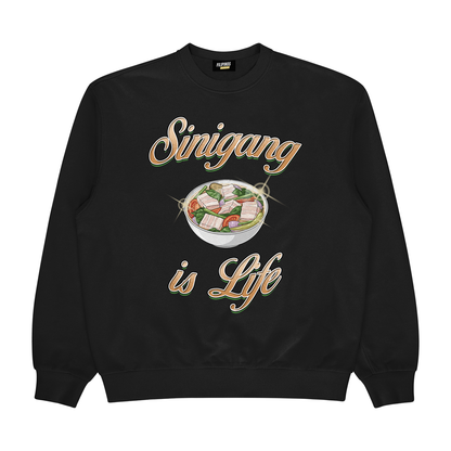 SINIGANG IS LIFE - PULLOVER CREWNECK SWEATSHIRT