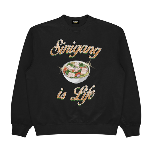 SINIGANG IS LIFE - PULLOVER CREWNECK SWEATSHIRT