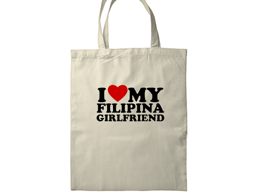 I Love My Filipina Girlfriend Tote Bag | Stylish & Durable
