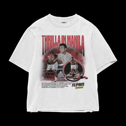 THRILLA IN MANILA X MUHAMMAD ALI – GRAPHIC T-SHIRT